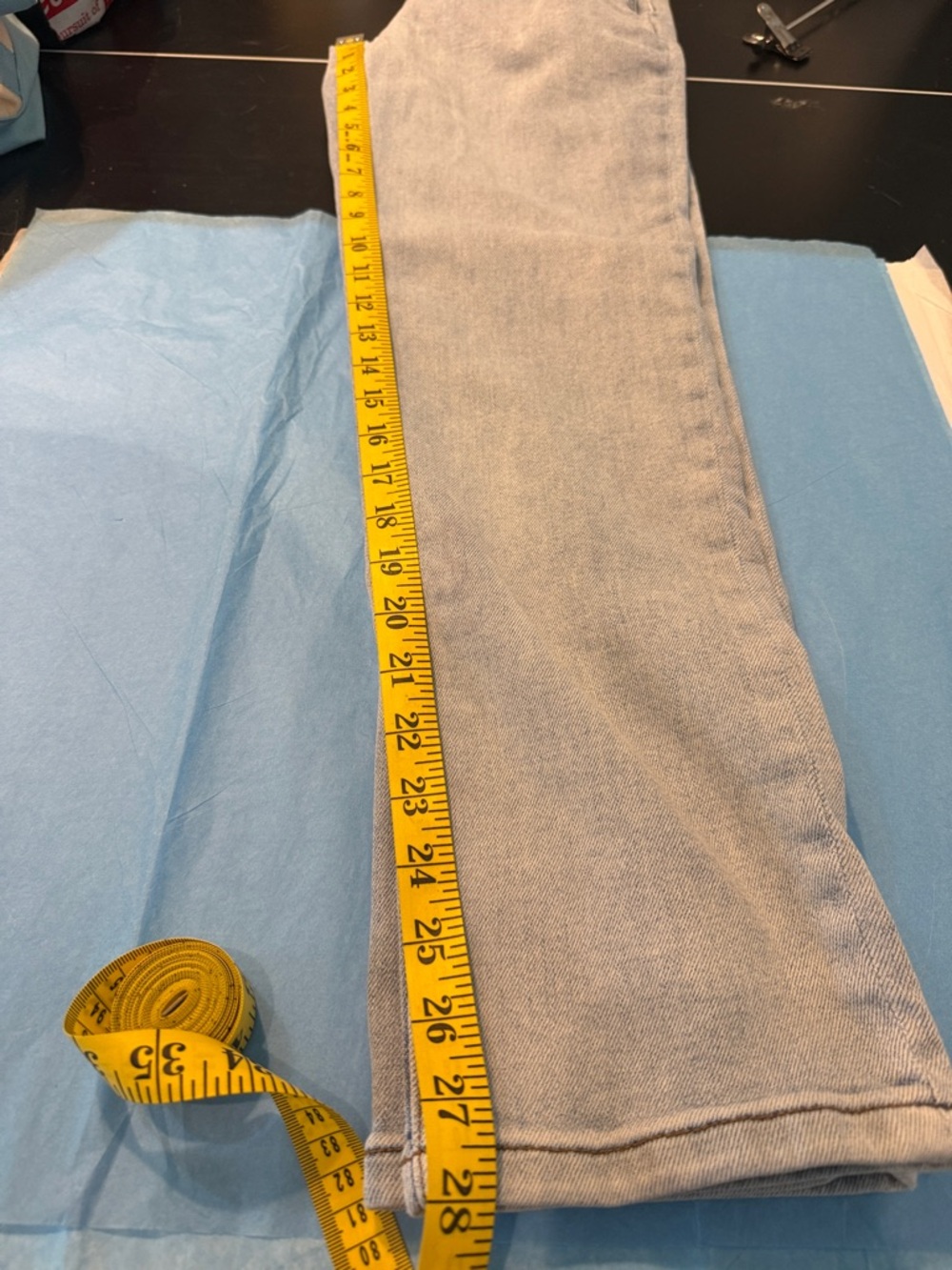Kut from the Kloth Rachel Mom Jean Style KP1756MA1 size 2 light blue Stretch - Picture 9 of 11